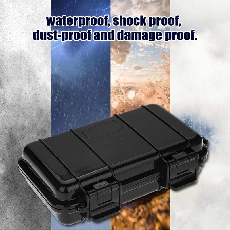 Eboxer Protective Case, Outdoor Shockproof Storage Case with Sponge for Loading Smartphone Hard Drive and Other Small Electronic Devices (A) - Image 3